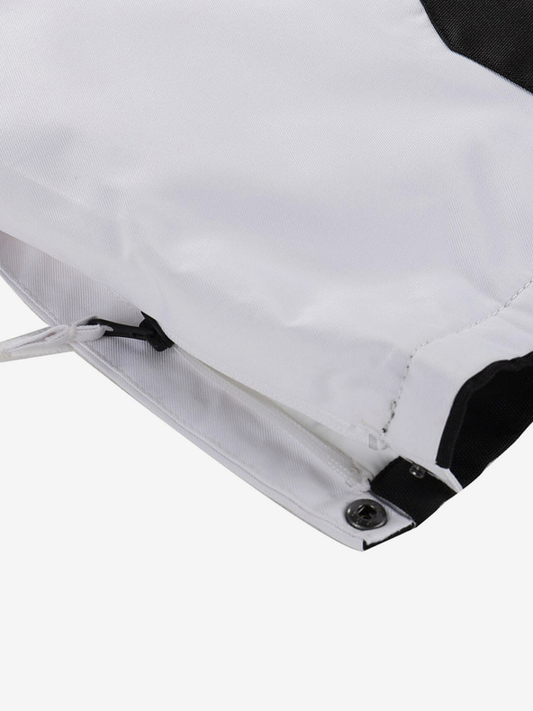 ALPINE PRO Bele ženske smučarske hlače z membrano ptx ALPINE PRO Osago