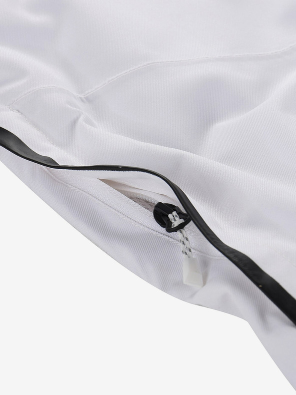 ALPINE PRO Bele ženske smučarske hlače z membrano ptx ALPINE PRO Osago