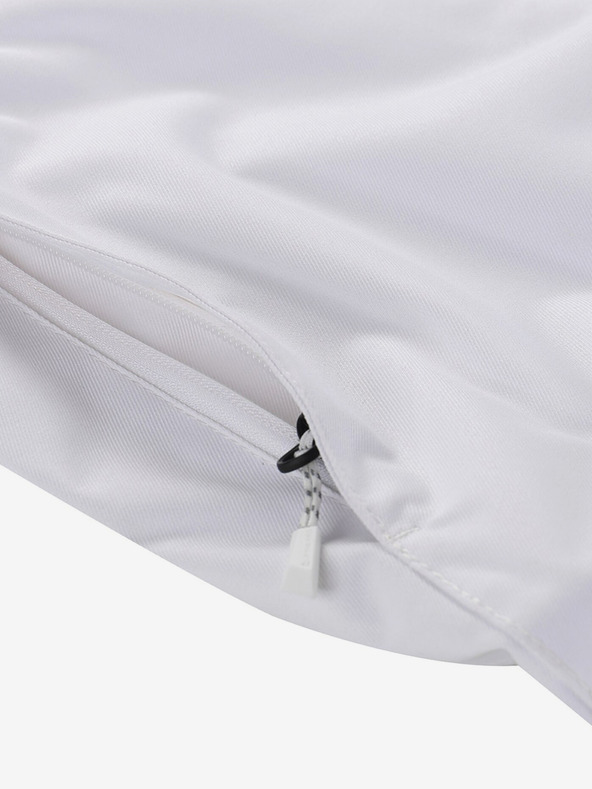 ALPINE PRO Bele ženske smučarske hlače z membrano ptx ALPINE PRO Osago