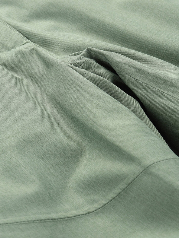 ALPINE PRO Zelene ženske smučarske hlače z membrano PTX ALPINE PRO Osaga