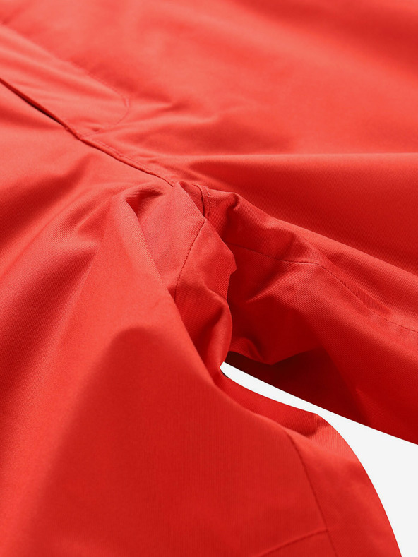 ALPINE PRO Rdeče moške smučarske hlače z membrano PTX ALPINE PRO Osag