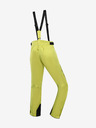 ALPINE PRO Svetlo zelene moške smučarske hlače z membrano PTX ALPINE PRO Osag