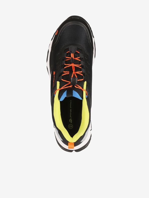 ALPINE PRO Črni moški športni čevlji z membrano PTX ALPINE PRO Arage