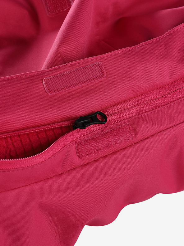 ALPINE PRO Oranžno-rožnata dekliška smučarska jakna z membrano PTX ALPINE PRO Reamo