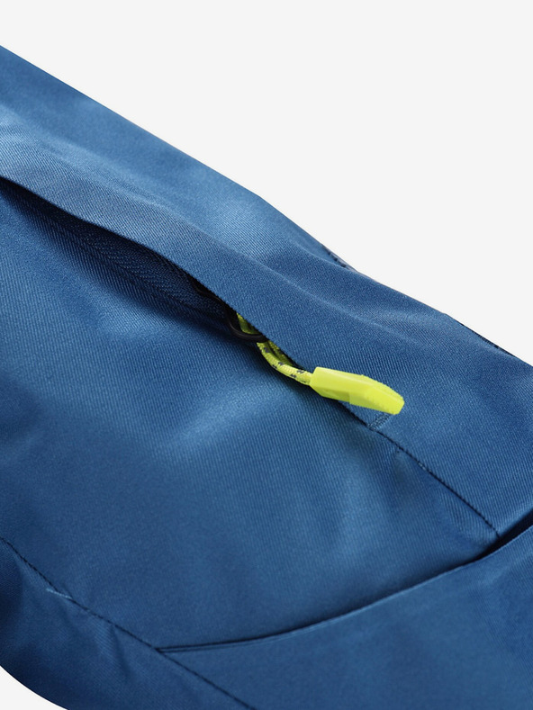 ALPINE PRO Modro-zelena otroška smučarska jakna z membrano PTX ALPINE PRO Reamo