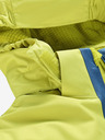 ALPINE PRO Modro-zelena otroška smučarska jakna z membrano PTX ALPINE PRO Reamo