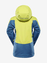 ALPINE PRO Modro-zelena otroška smučarska jakna z membrano PTX ALPINE PRO Reamo