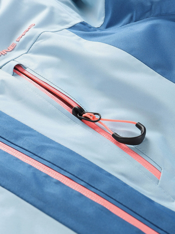 ALPINE PRO Modra ženska smučarska jakna z membrano PTX ALPINE PRO Reama