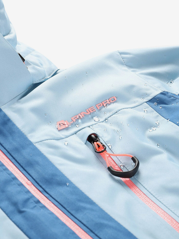 ALPINE PRO Modra ženska smučarska jakna z membrano PTX ALPINE PRO Reama