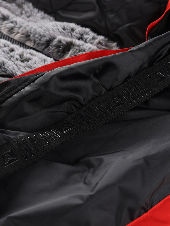 ALPINE PRO Rdeča ženska smučarska jakna z membrano PTX ALPINE PRO Olada