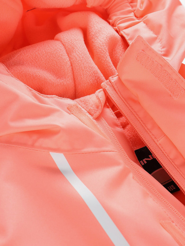 ALPINE PRO Oranžna otroška smučarska jakna z membrano PTX ALPINE PRO Zaribo