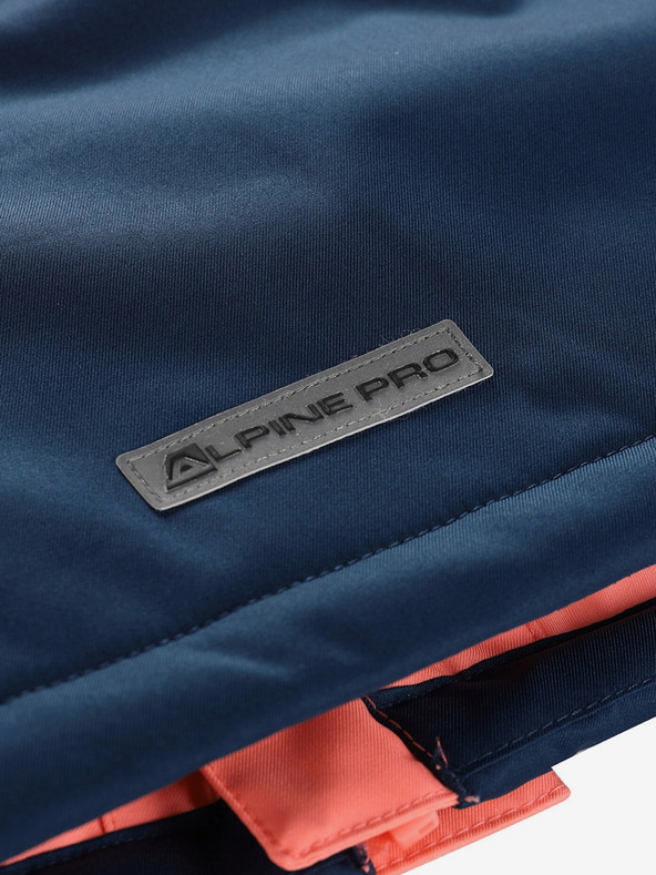 ALPINE PRO Oranžna otroška smučarska jakna z membrano PTX ALPINE PRO Zaribo