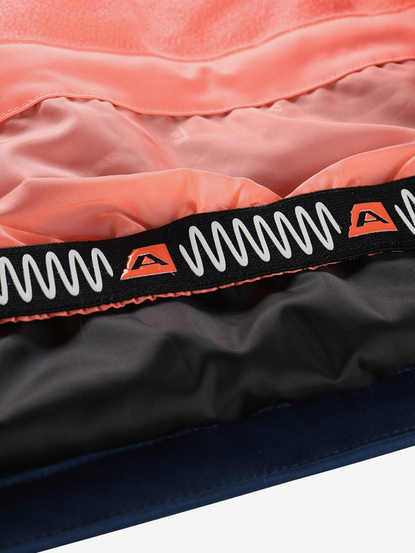 ALPINE PRO Oranžna otroška smučarska jakna z membrano PTX ALPINE PRO Zaribo