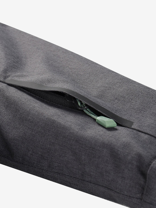 ALPINE PRO Zelena otroška smučarska jakna z membrano PTX ALPINE PRO Zaribo