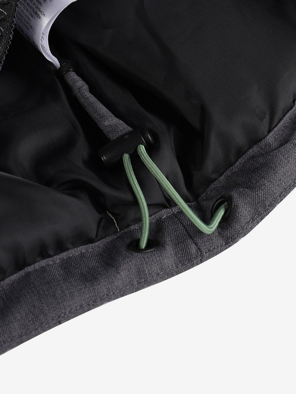 ALPINE PRO Zelena otroška smučarska jakna z membrano PTX ALPINE PRO Zaribo