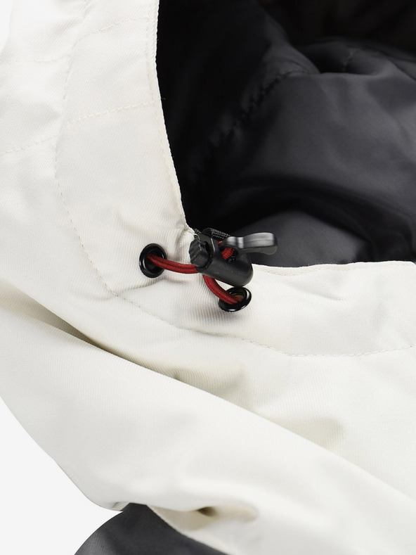 ALPINE PRO Moška smučarska jakna ALPINE PRO Uzer v bordo barvi