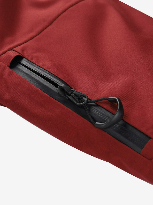 ALPINE PRO Moška smučarska jakna ALPINE PRO Uzer v bordo barvi