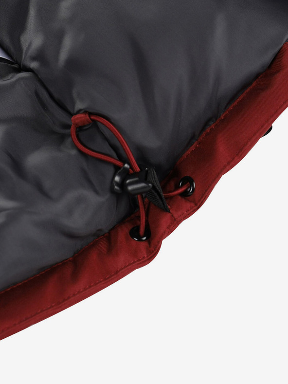 ALPINE PRO Moška smučarska jakna ALPINE PRO Uzer v bordo barvi