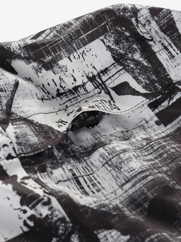 ALPINE PRO Siva moška smučarska jakna ALPINE PRO Uzer