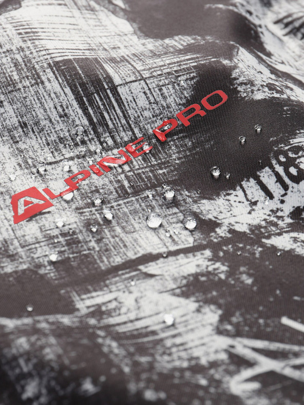 ALPINE PRO Siva moška smučarska jakna ALPINE PRO Uzer