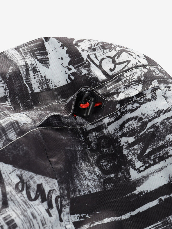 ALPINE PRO Siva moška smučarska jakna ALPINE PRO Omeq