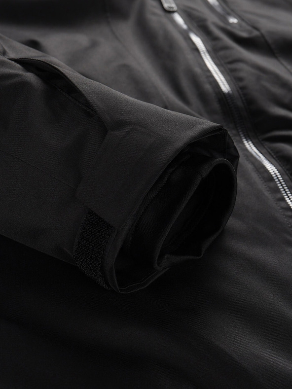 ALPINE PRO Črna moška smučarska jakna ALPINE PRO Olad