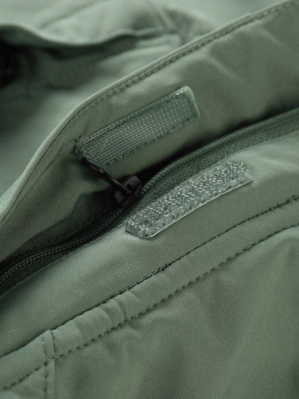 ALPINE PRO Zelena moška softshell jakna ALPINE PRO Hoor