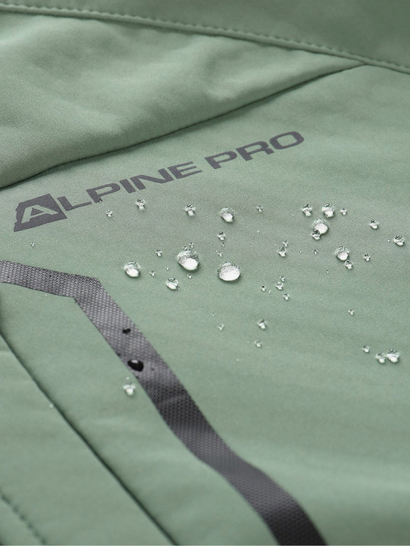 ALPINE PRO Zelena moška softshell jakna ALPINE PRO Hoor