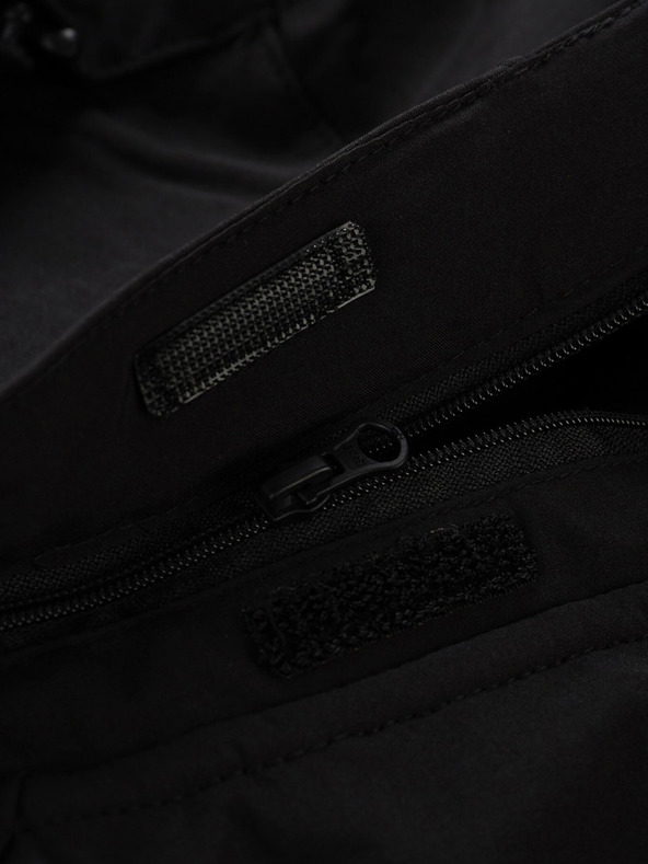 ALPINE PRO Črna moška softshell jakna ALPINE PRO HOOR