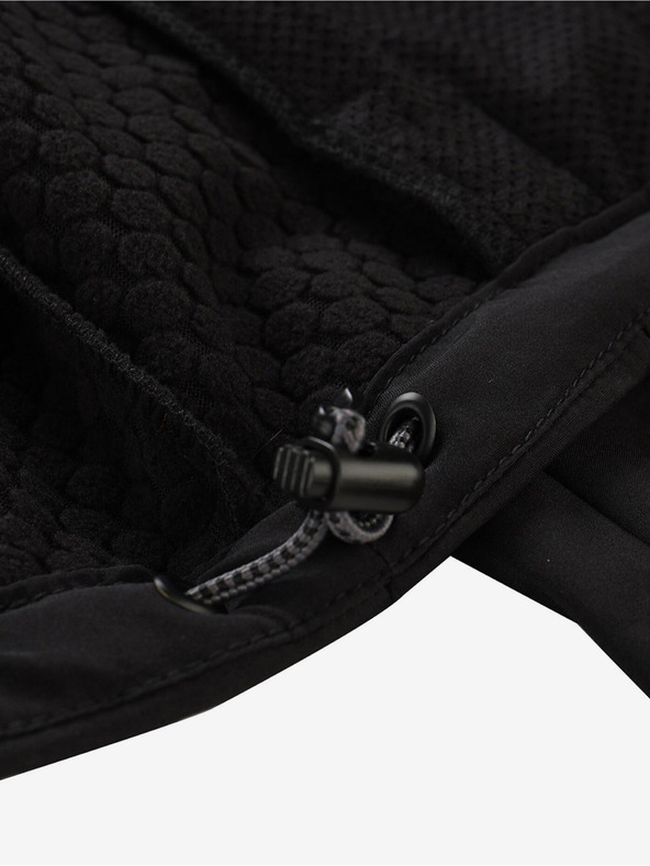 ALPINE PRO Črna moška softshell jakna ALPINE PRO HOOR