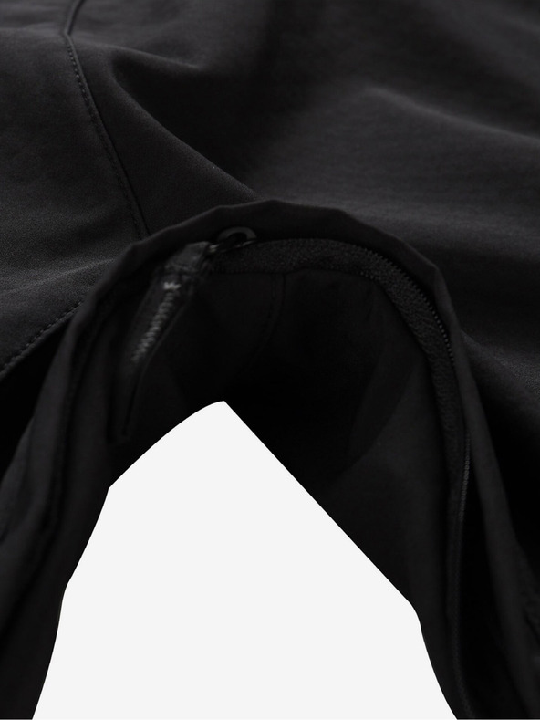 ALPINE PRO Črna moška softshell jakna ALPINE PRO HOOR