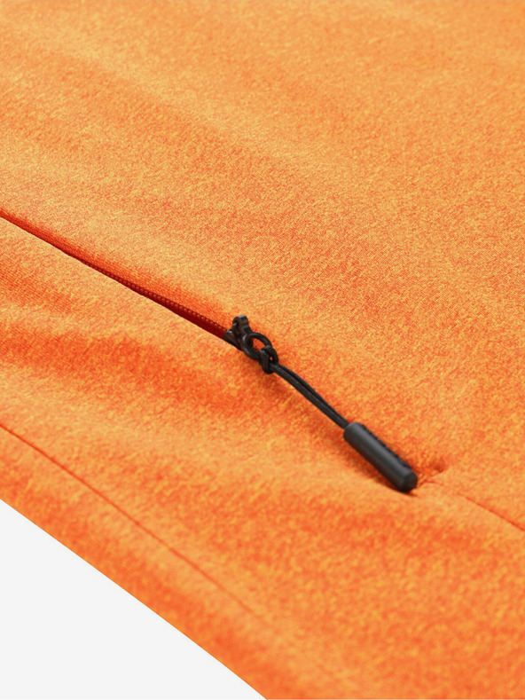 ALPINE PRO Oranžna moška športna jopa s kapuco ALPINE PRO Goll