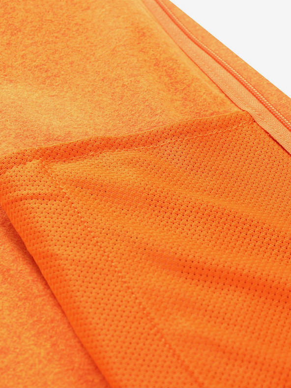 ALPINE PRO Oranžna moška športna jopa s kapuco ALPINE PRO Goll