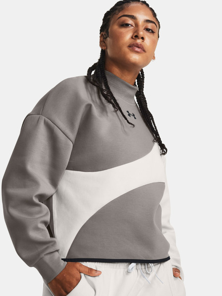 Under Armour Ženski pulover Under Armour Unstoppable Flc Crop Crew