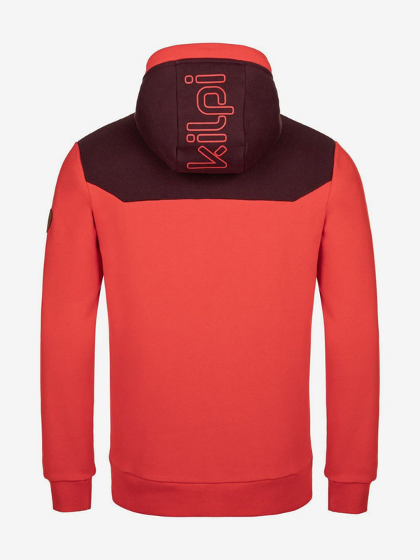 Kilpi Rdeča moška majica s kapuco Kilpi Era-M