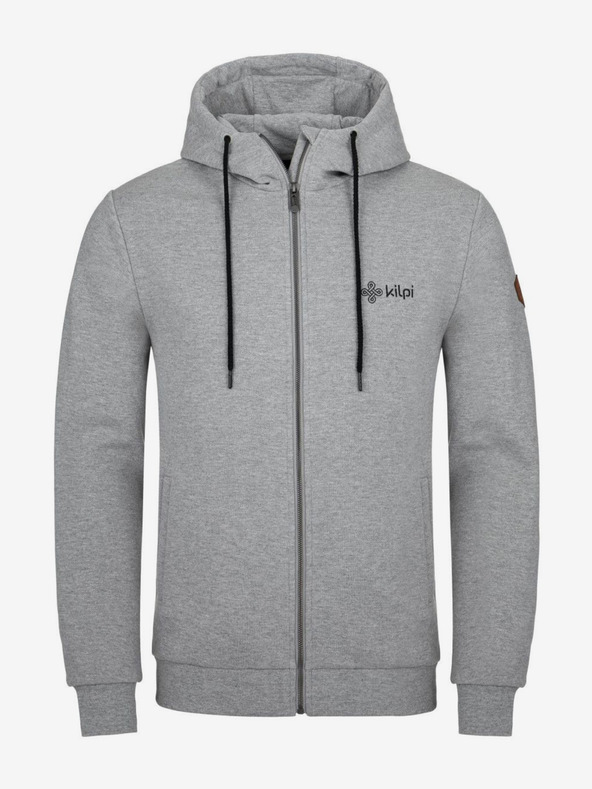 Kilpi Svetlo siva moška majica s kapuco Kilpi Leines-M