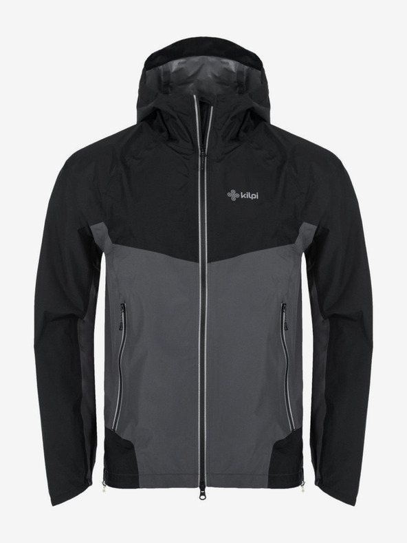Kilpi Črno-siva moška športna jakna Kilpi Hurricane-M