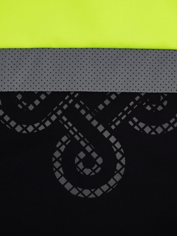 Kilpi Črna in rumena moška softshell jakna Kilpi Nereto-M