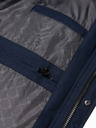 Ombre Clothing Temno modra moška zimska jakna z umetnim krznom Ombre Clothing Alaskan