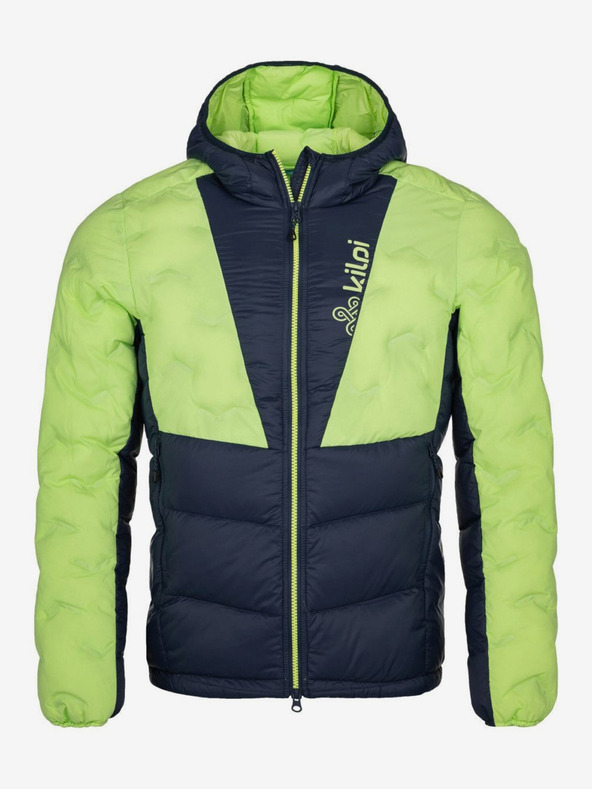 Kilpi Črno-zelena moška izolirana jakna Kilpi Tevery-M