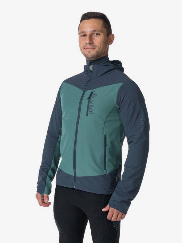 Kilpi Petrol Moška softshell jakna za tek Kilpi Balans-M