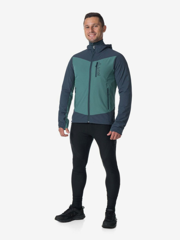 Kilpi Petrol Moška softshell jakna za tek Kilpi Balans-M