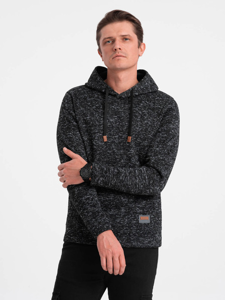 Ombre Clothing Temno siva moška kapuca Ombre Clothing
