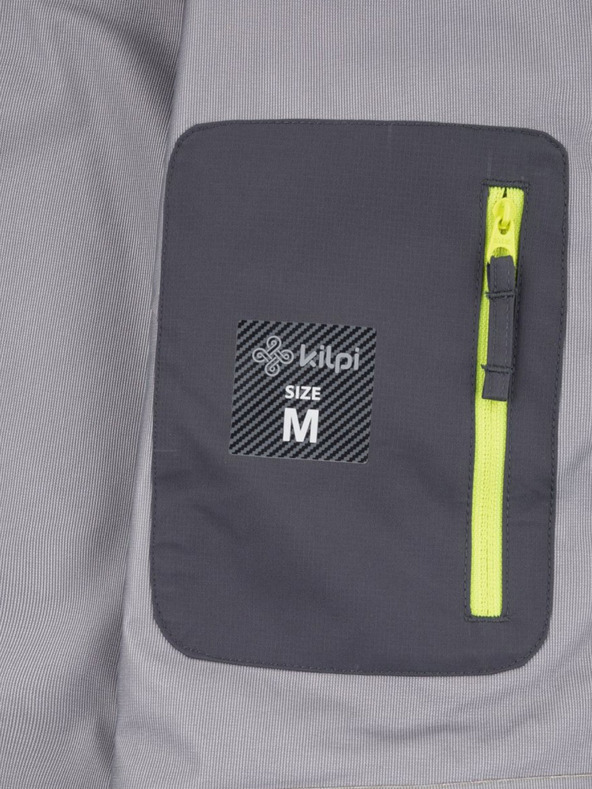 Kilpi Temno siva moška nepremočljiva zunanja jakna Kilpi HASTAR-M