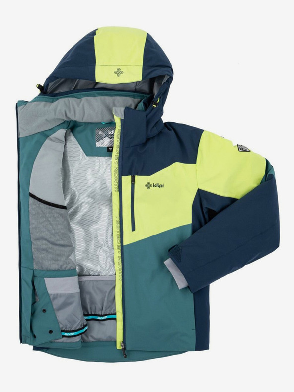 Kilpi Zelena in modra moška smučarska jakna Kilpi Sion-M