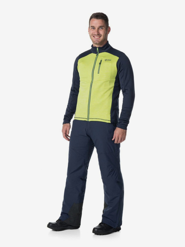 Kilpi Neonsko zelena moška športna jopa Kilpi Tomms-M