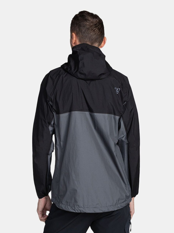 Kilpi Črno-siva moška športna jakna Kilpi Hurricane-M