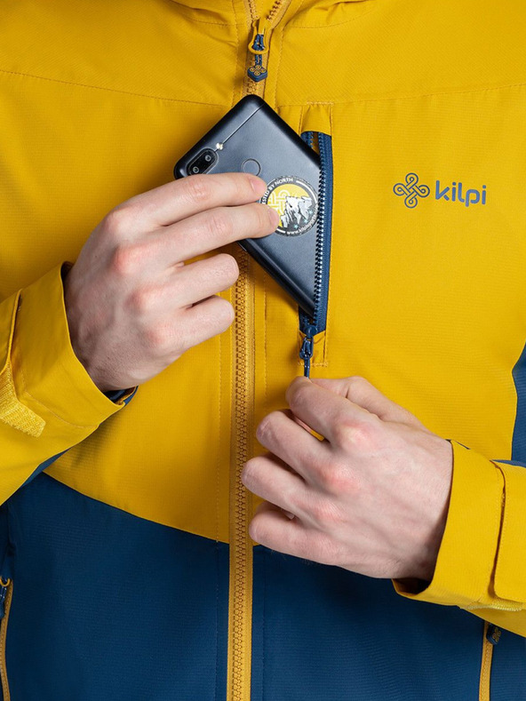 Kilpi Modro-rumena moška jakna za prosti čas Kilpi SONNA-M