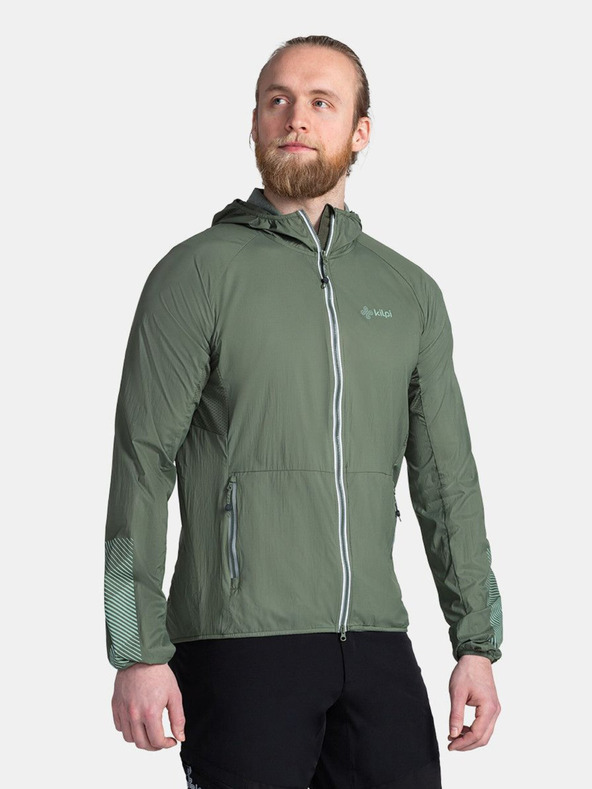 Kilpi Temno zelena moška lahka zunanja jakna Kilpi ROSA-M