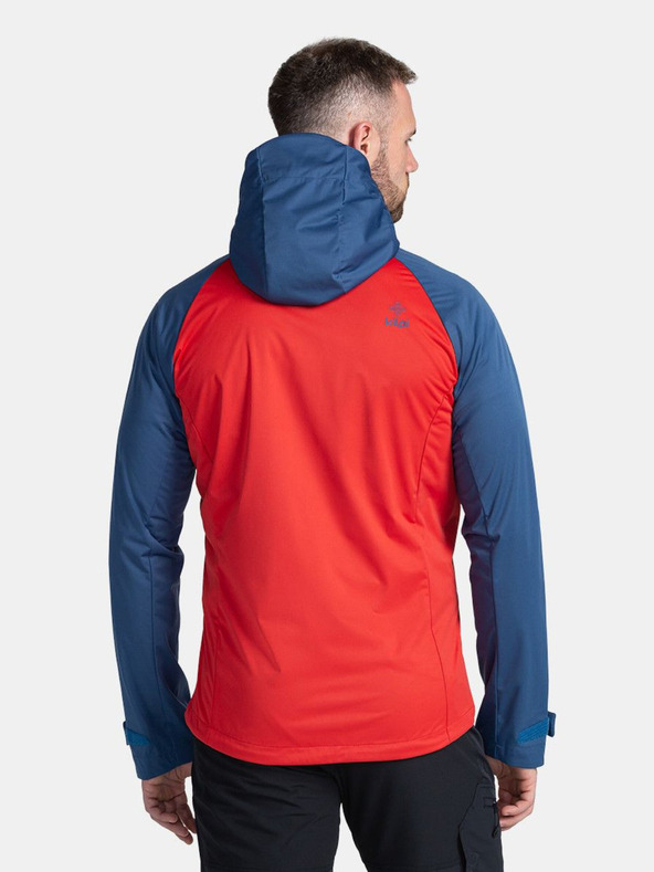 Kilpi Modro-rdeča moška lahka softshell jakna Kilpi BELTRA-M